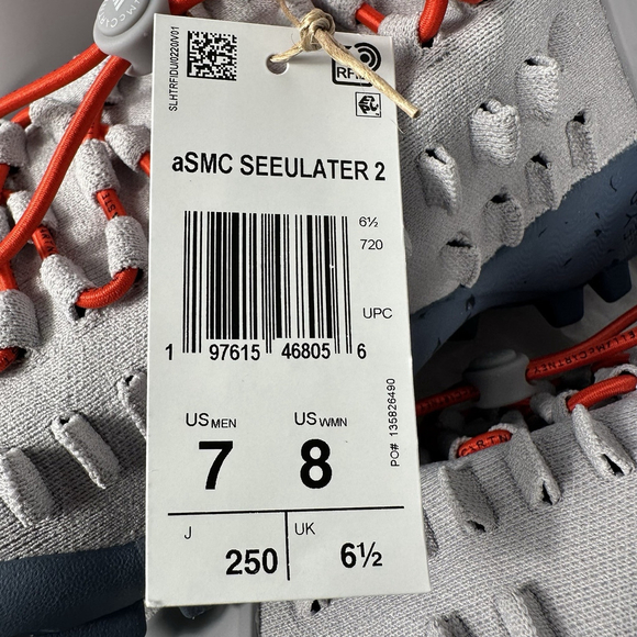 Adidas Stella McCartney SEEULATER 2 JH8945 Glory Grey Athletic Shoes Size 8 - Picture 13 of 14